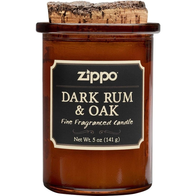 Ароматизированная свеча ZIPPO DARK RUM & OAK 70017