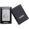Зажигалка Zippo Classic 29412, серебристый матовый