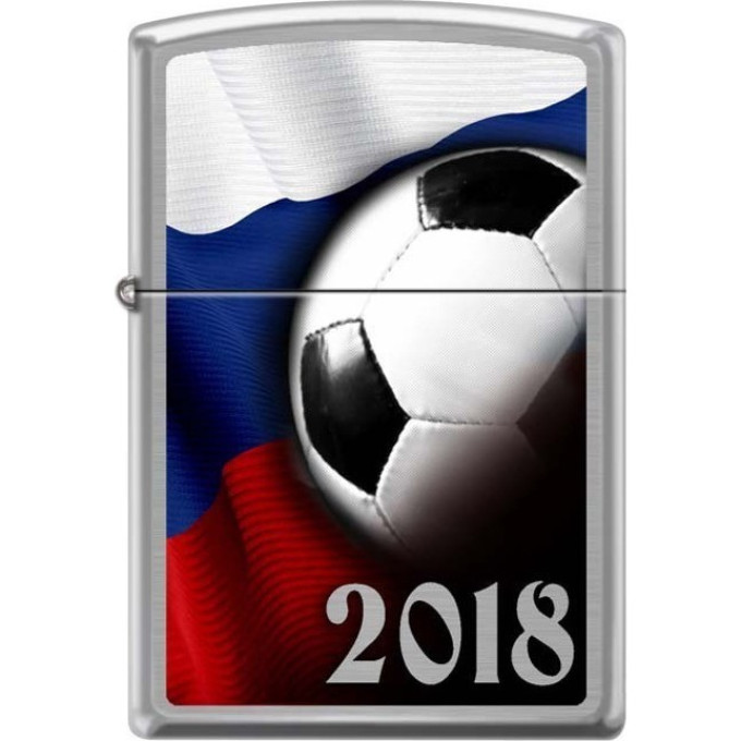 Zippo 200 Russian Soccer 2018 — металлическая зажигалка