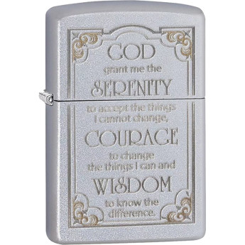 Зажигалка Zippo Classic 28458, стальная матовая